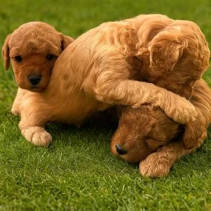 Cachorros de caniche toy