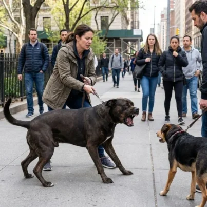 perro agresivo con perros