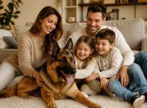Perros adiestrados